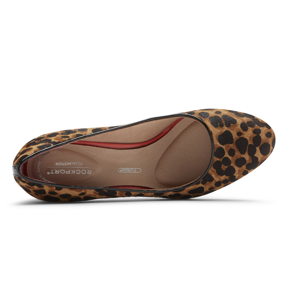 Rockport Womens Total Motion Arabella - Heels Leopard - LXN825069